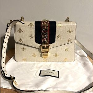 Gucci Small Sylvie Bee Star Mini Bag